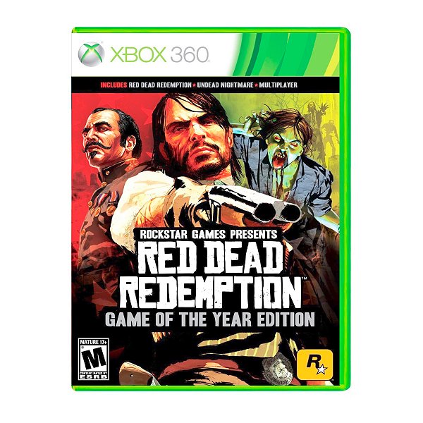 Jogo Red Dead Redemption Undead Nightmare - Xbox 360 Seminovo