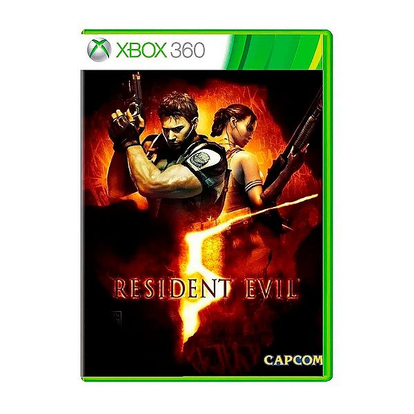 Jogo Resident Evil 5 - Xbox 360 Seminovo
