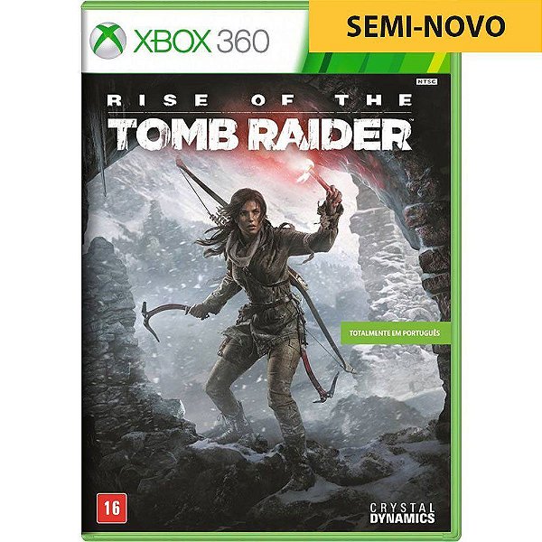Jogo Rise of The Tomb Raider - Xbox 360 Seminovo