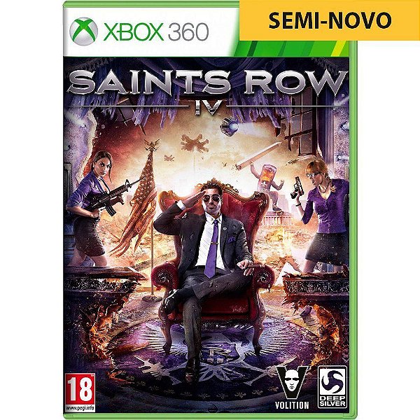 Jogo Saints Row IV - Xbox 360 Seminovo