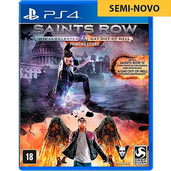 Jogo Saints Row IV Re Elected - PS4 Seminovo