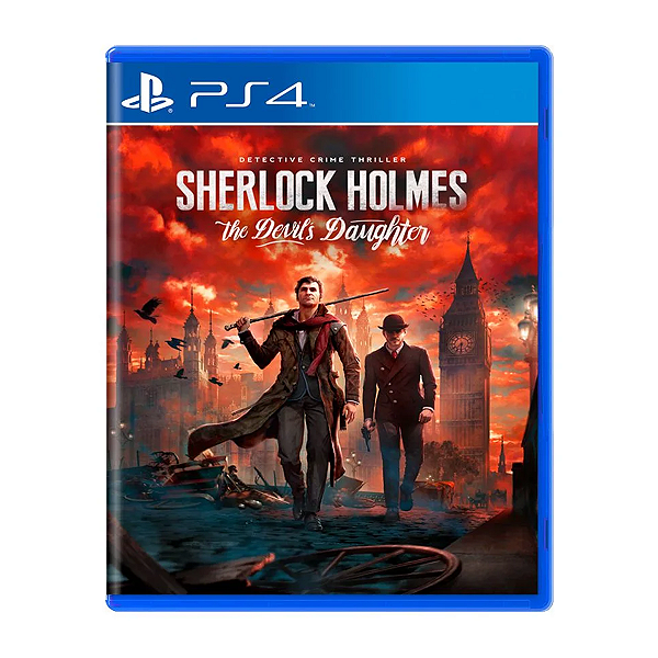 Jogo Sherlock Holmes The Devils Daughter - PS4 Seminovo