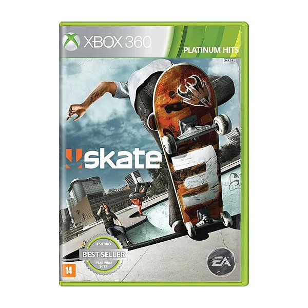 Jogo Skate 3 - Xbox 360 Seminovo