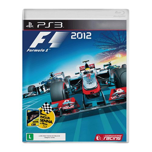 Jogo F1 2012 -  PS3 Seminovo