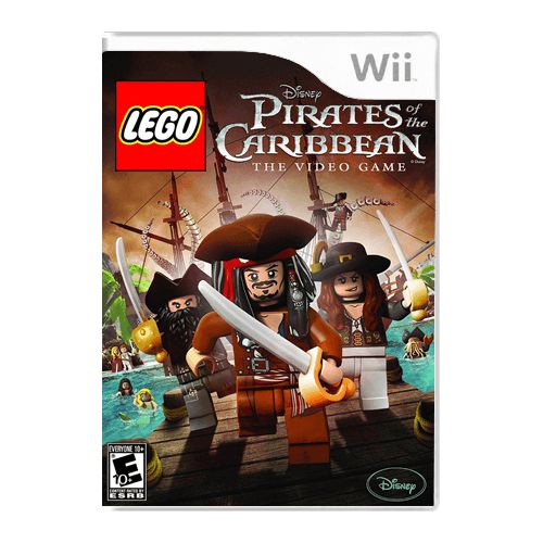 Jogo LEGO Pirates of the Caribbean PAL - Wii Seminovo