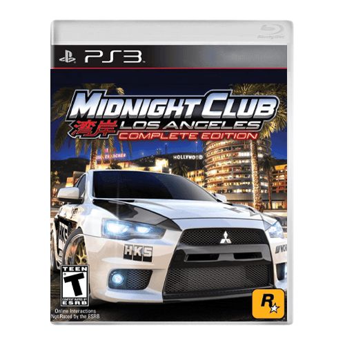 Jogo Midnight Club Los Angeles Complete Edition - PS3 Seminovo