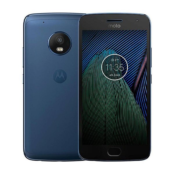 Smartphone Motorola Moto G5 Plus Dual 32GB 2GB Azul Seminovo