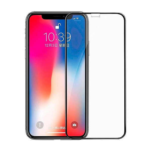 Película 3D para iPhone X / XS / 11 Pro Preto