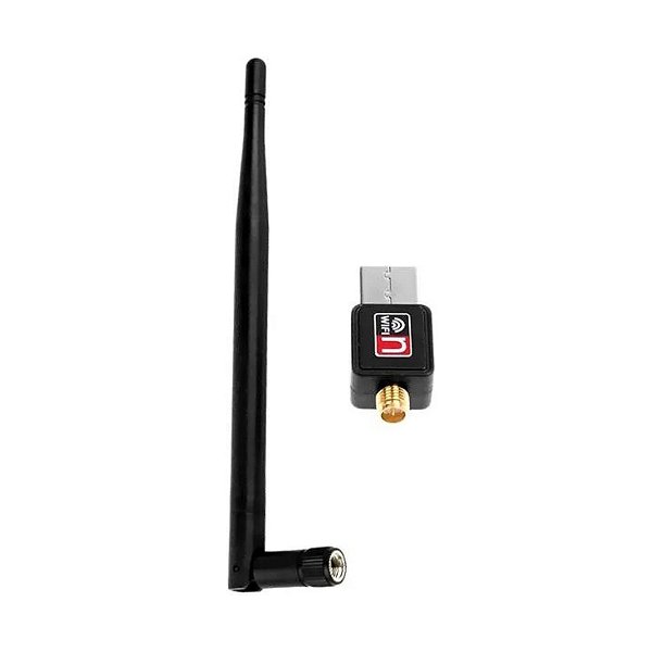Adaptador USB Macho com Antena Receptor Wireless Wifi 1200 Mbps - SL Shop -  A melhor loja de smartphones, games, acessórios e assistência técnica