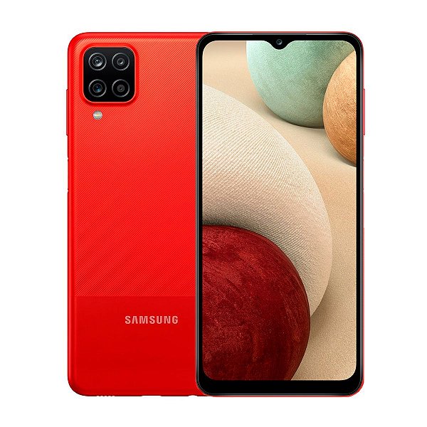 Smartphone Samsung Galaxy A12 64GB 4GB Vermelho Seminovo
