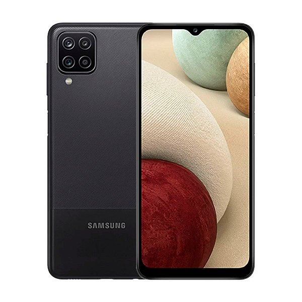 Smartphone Samsung Galaxy A12 64GB 4GB Preto Seminovo