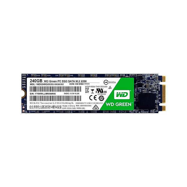 HD Interno SSD M.2 240GB WD Green 2280