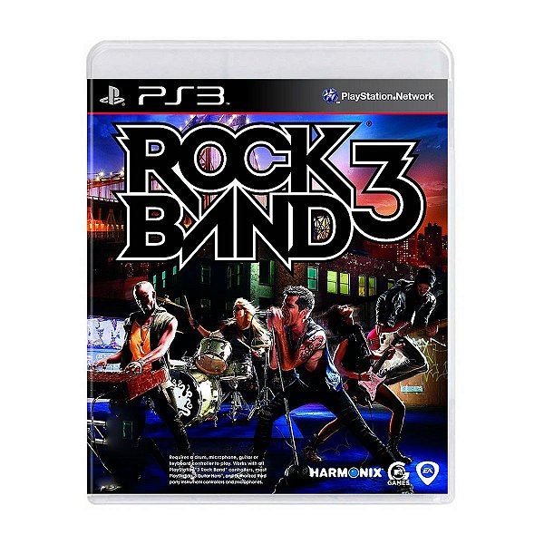 Jogo Rock Band 3 - PS3 Seminovo