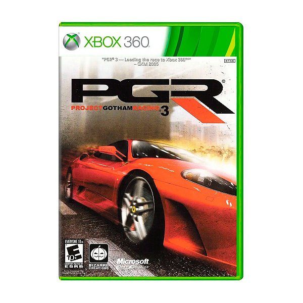 Jogo Pgr Project Gotham Racing 3 - Xbox 360 Seminovo