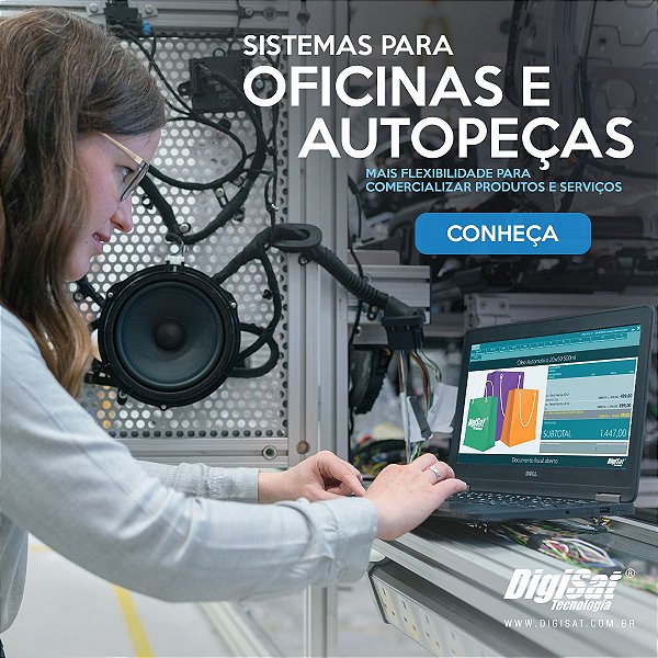 Licença Sistema  Administrador Comercial DigiSat - Autopeças  - até 10 Usuários Simultâneos