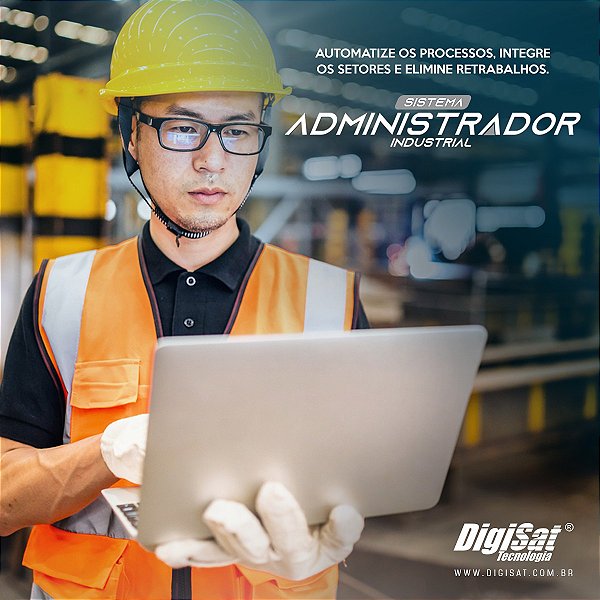 Licença Sistema Administrador Industrial DigiSat - até 05 Usuários Simultâneos