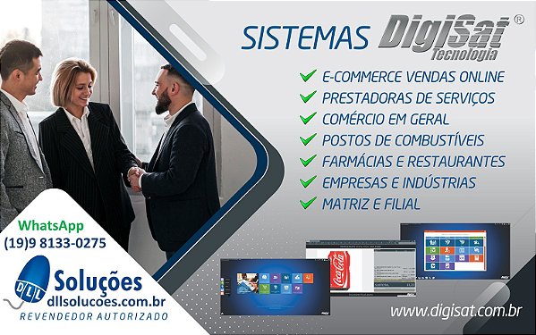 (7H) Treinamento Sistema Administrador DigiSat - Presencial