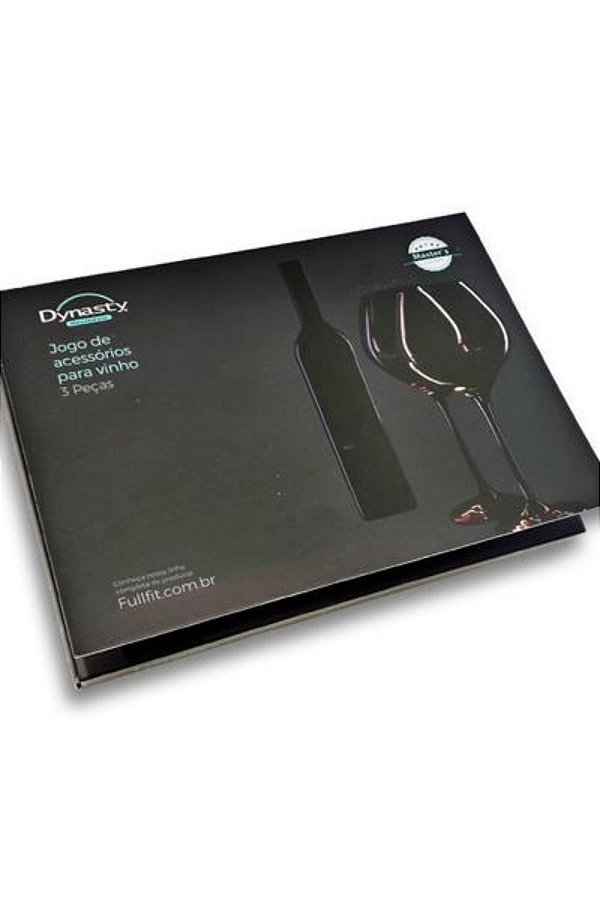 Jogo De Acessórios Para Vinho 2 peças Dynasty Grande