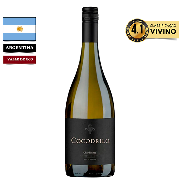 Vinho Cobos Cocodrilo chardonnay 2020