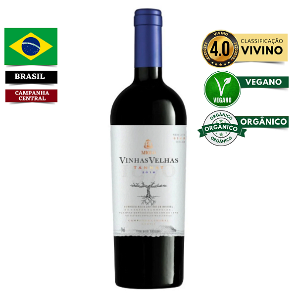 Vinho Miolo Vinhas Velhas Tannat 2020