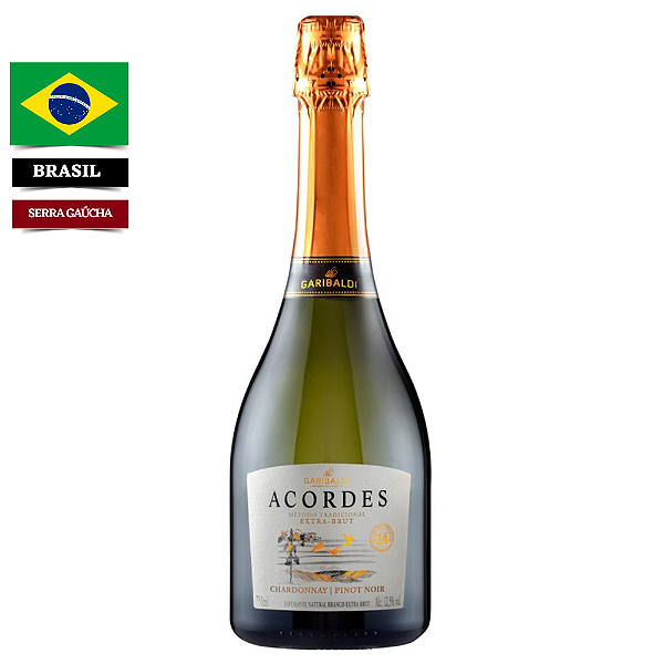 Espumante Garibaldi Acordes Extra Brut 750 ml