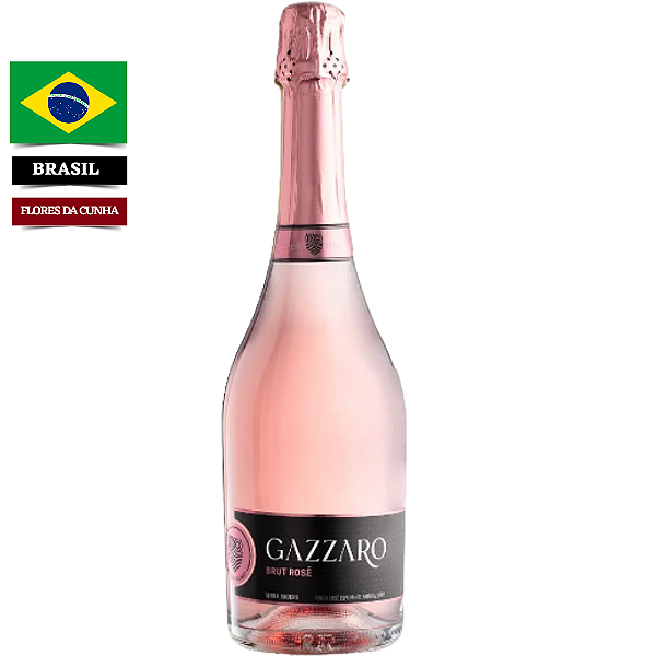 Espumante Gazzaro Brut Rosé Charmat 750 ml