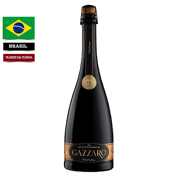 Espumante Gazzaro Nature Tradicional 750 ml