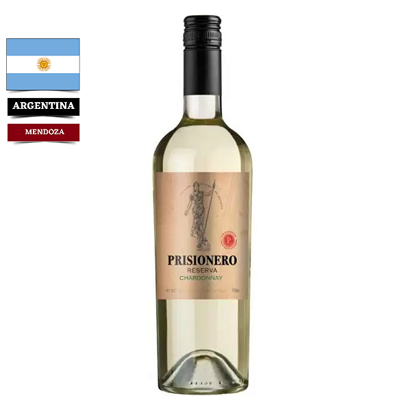 VINHO PRISIONERO RESERVA CHARDONNAY 750ml