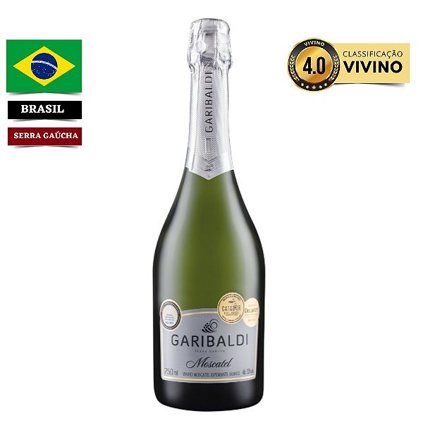 Espumante Garibaldi Moscatel 750 ml