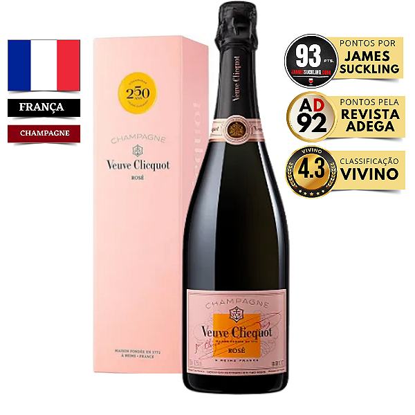Champagne Veuve Clicquot Rosé 750 ml
