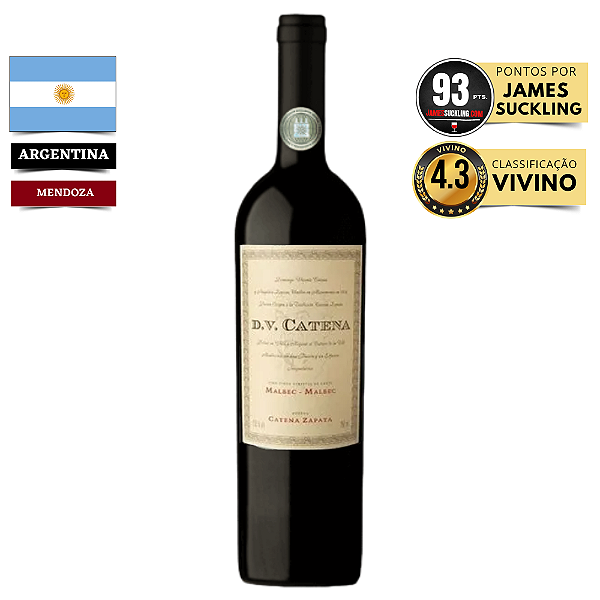 Vinho DV Catena Malbec - Malbec 2021