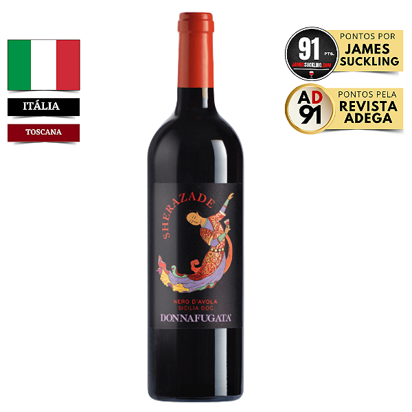 Vinho Donnafugata Sherazade Nero D' Avola