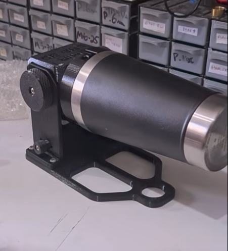 Mini Eixo rotativo troca rapida