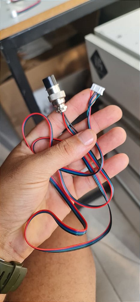 Cabo Mike 4 Vias para Motor NEMA 17 – 1 Metro