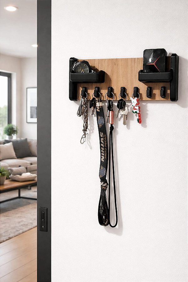 Porta chaves de parede