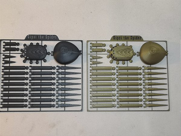 Aranha articulada em 3d