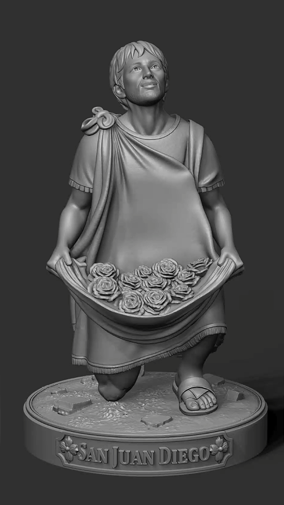 Escultura San Juan Diego