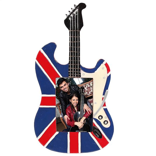 Porta Retrato London Guitar - Guitarra de Londres