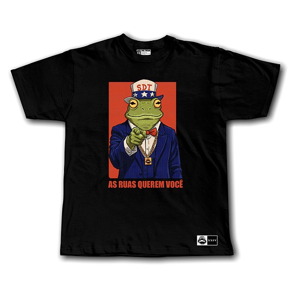 Camiseta Vandal - As Ruas Querem Você