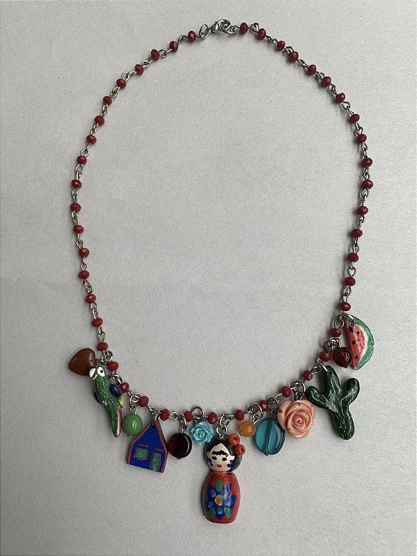 Colar uma tarde em la casa azul de Frida