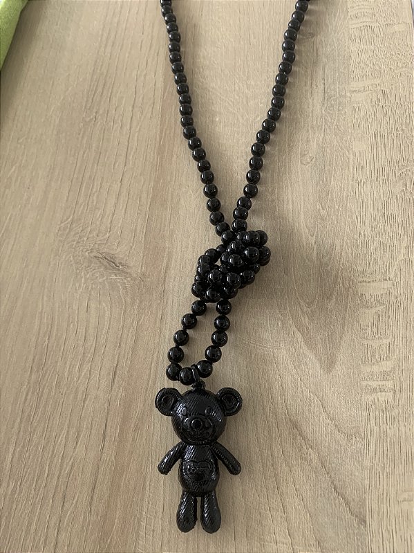 Colar Urso Black