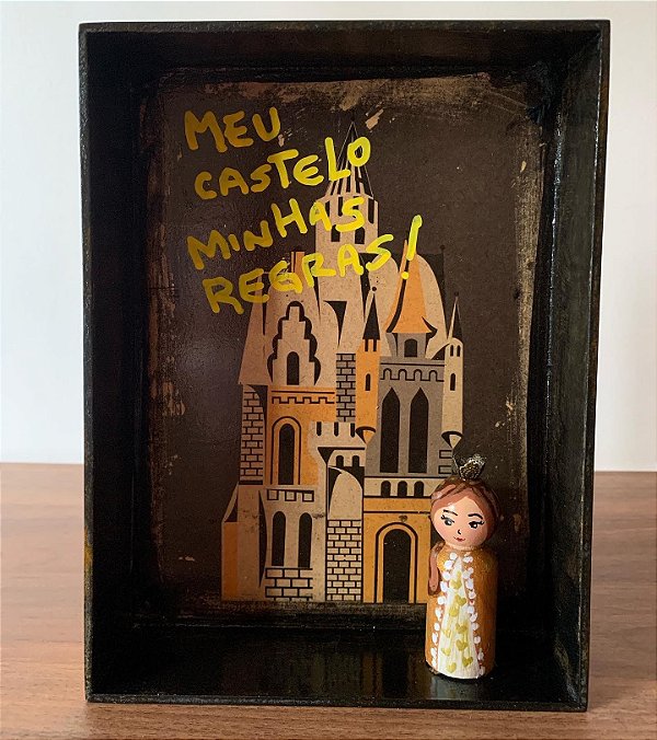 Quadro nicho Princesa Empoderada