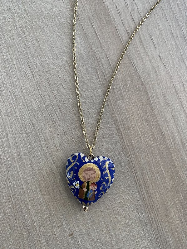 Colar Santinhos do Coração São José