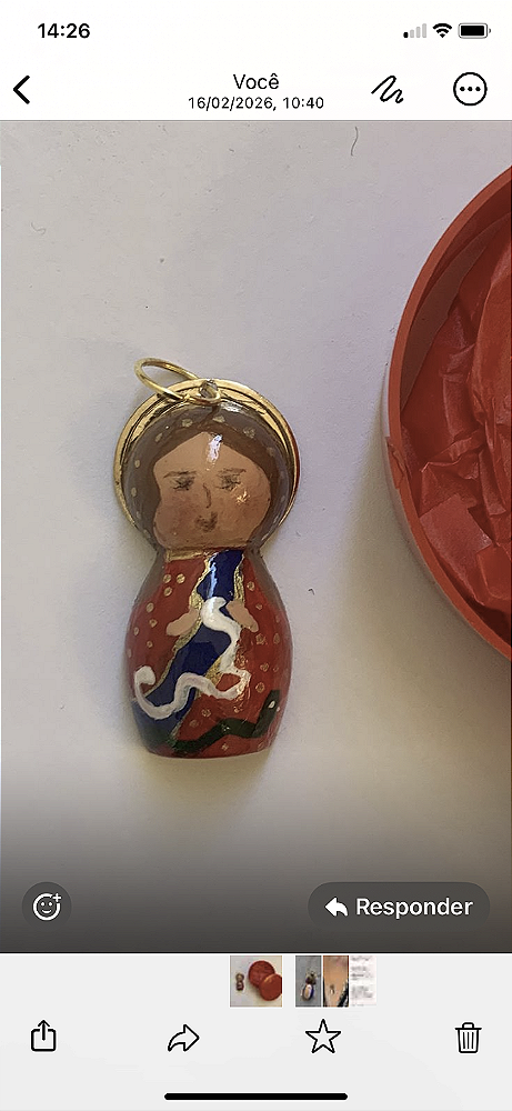 Colar Nossa Senhora Desatadora dos Nós