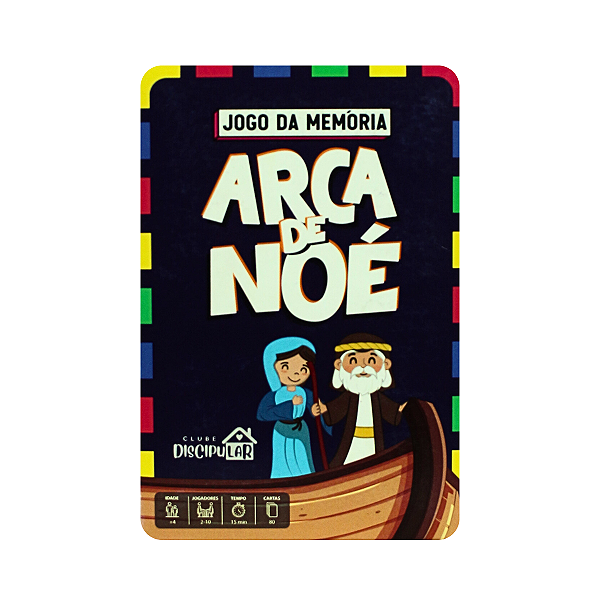 A Arca de Noé - Jogo da Memória + Livreto