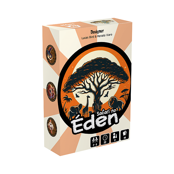 Safari no Éden - Jogo de Cartas - Party Game