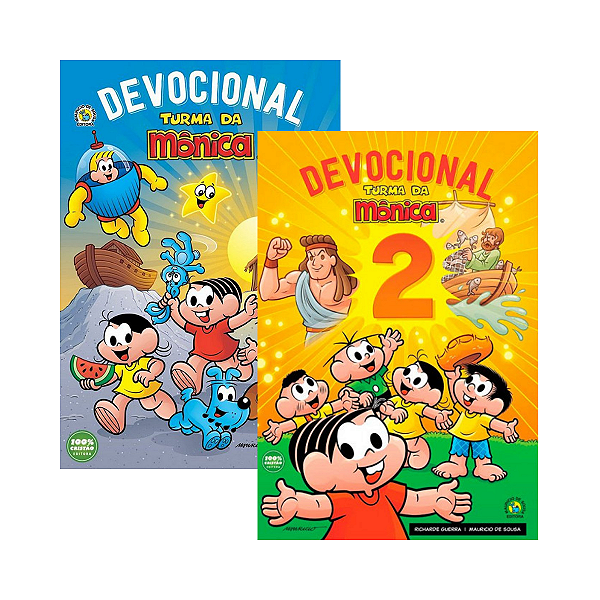 COMBO - Devocional Turma da Mônica volumes 1 e 2