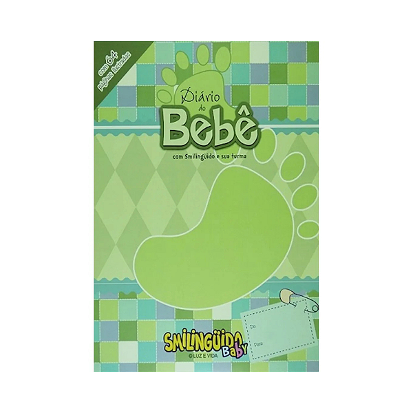 Diário do Bebê Smilinguido - Verde