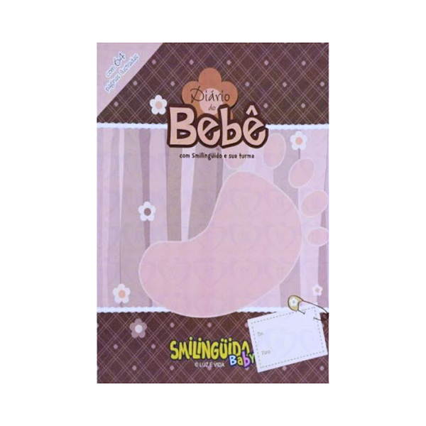Diário do Bebê Smilinguido - Roxo