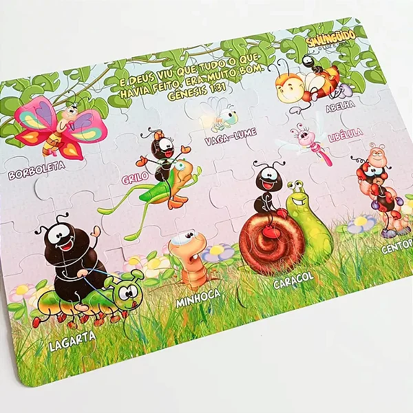 Quebra-Cabeça Smilinguido - E Deus viu que era bom